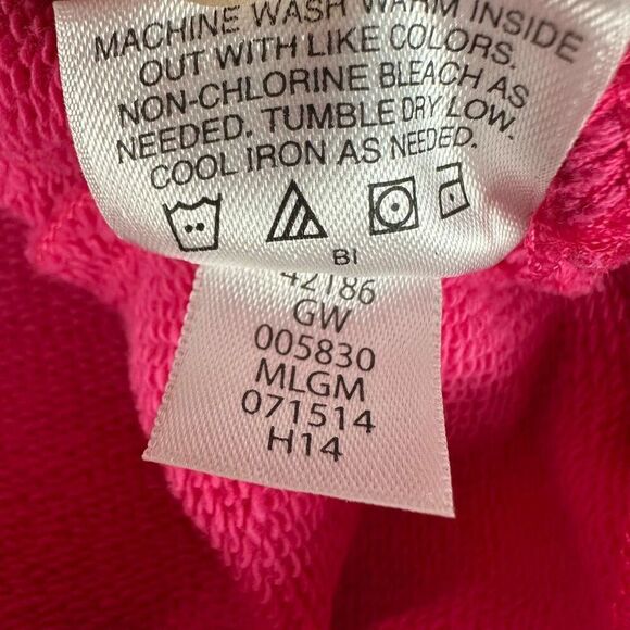 Hanna Andersson Pink Rabbit Sweatshirt 140 / 10 - Picture 5 of 6